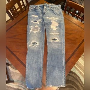 American Eagle Men’s Distressed Jeans Size 34x34